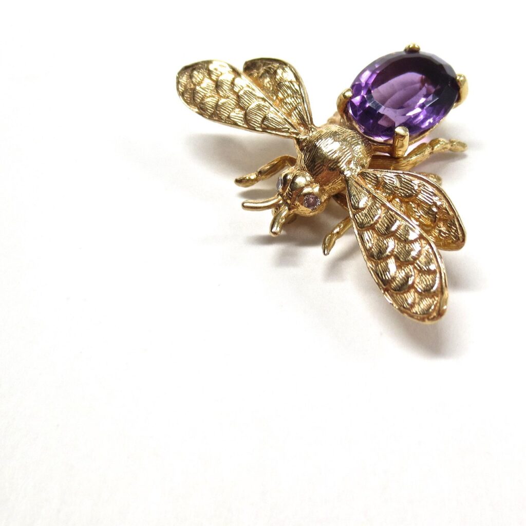 insect, fly, bee, nature, bug, gold, amethyst, pin, brooch, jewelry, vintage, purple, shiny, fun, fashion, antique, design, gift, jewellery, fine, wing, amethyst, amethyst, amethyst, brooch, brooch, brooch, brooch, brooch